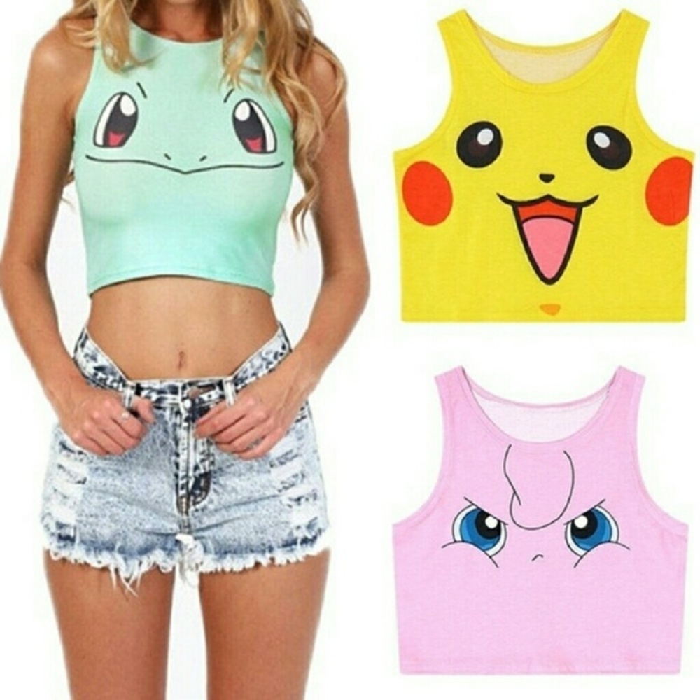 Pokemon shirts pikachu bulbasaur jigglypuff - Picture 2 of 4
